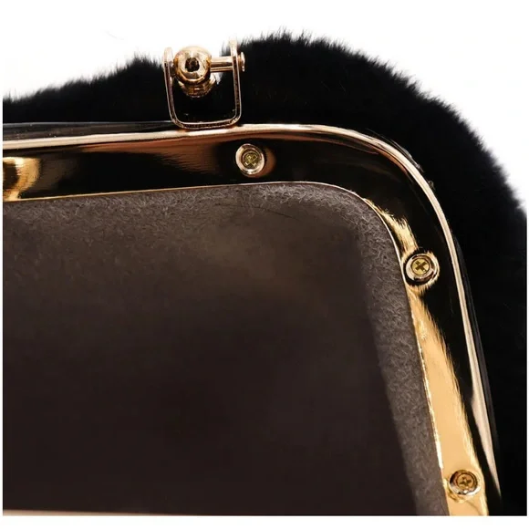 Rex Rabbit Fur Handbag - Picture 3 of 5